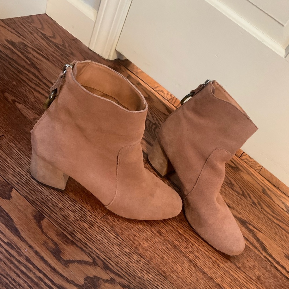 Brown ankle boots